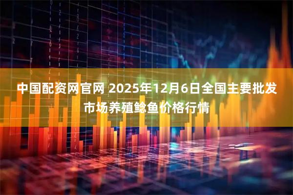 中国配资网官网 2025年12月6日全国主要批发市场养殖鲶鱼价格行情